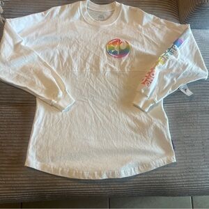 Disney Star Wars Pride Collection Spirit Jersey Long Sleeve Pullover Adult SZ XS